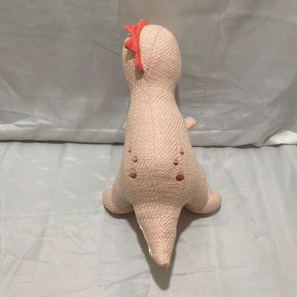 Pillowfort Pink Dinosaur Weighted Decorative Stuffed Plush 14 Inch X 10 Inch - Picture 5 of 8